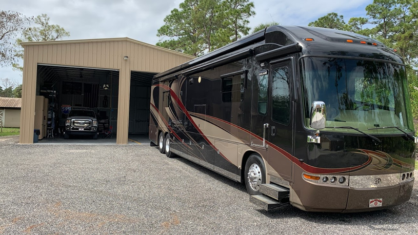 34×50 Metal RV Storage Building