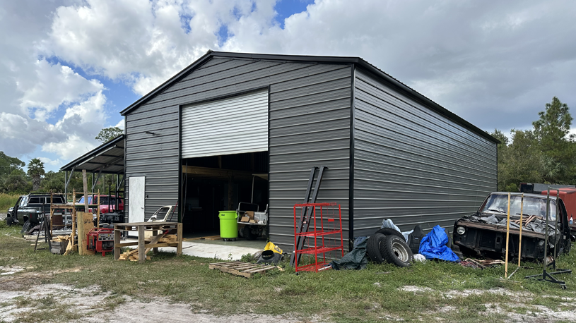 30x50 Steel Workshop Building