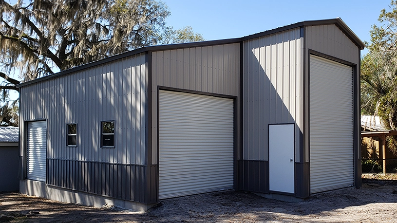 12×40 Camper Storage Shed