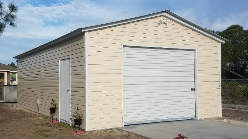 18×20 Steel Garage in Florida