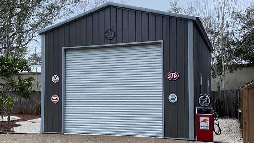 18×25 Metal Garage in Florida