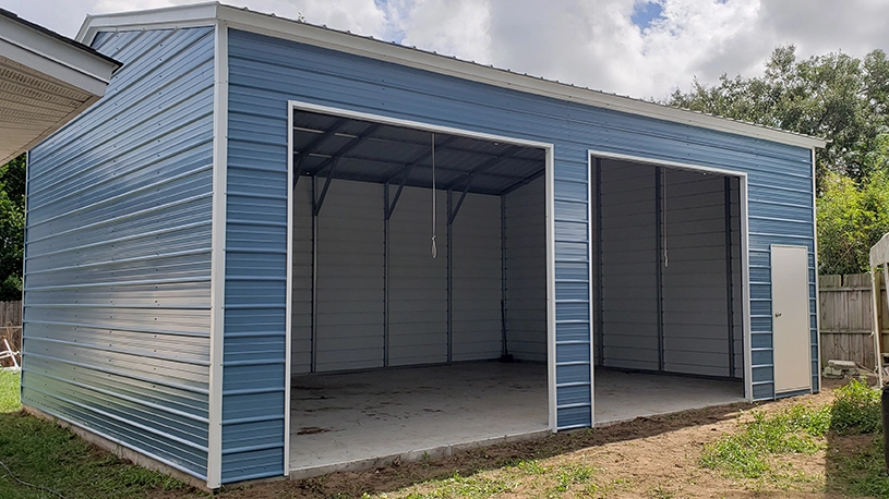 24×30 Florida Steel Garage Building