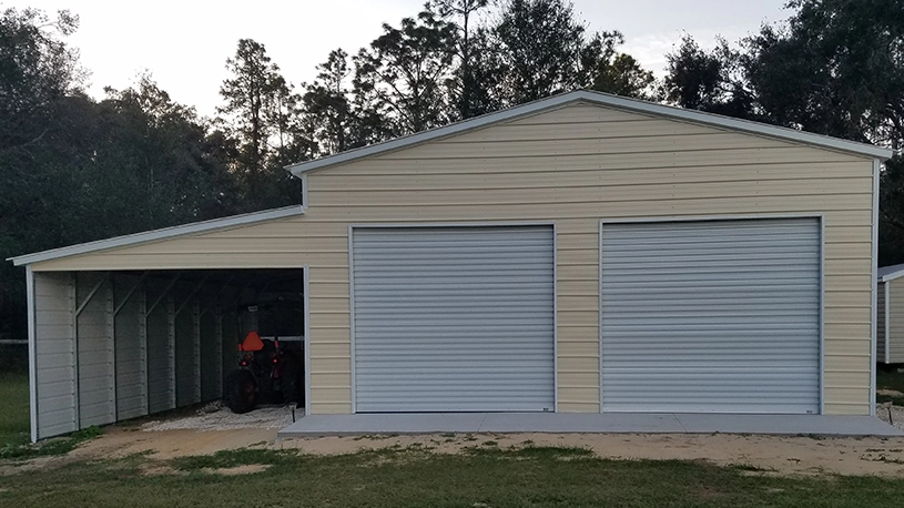 28×30 Metal Garage in Florida