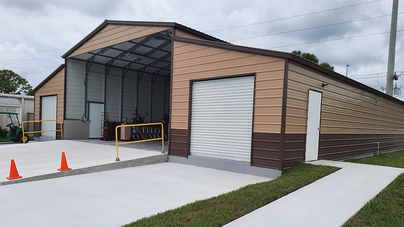 28x60 Florida Steel Building Kit