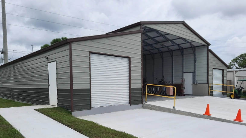 28×60 Metal Barn Building