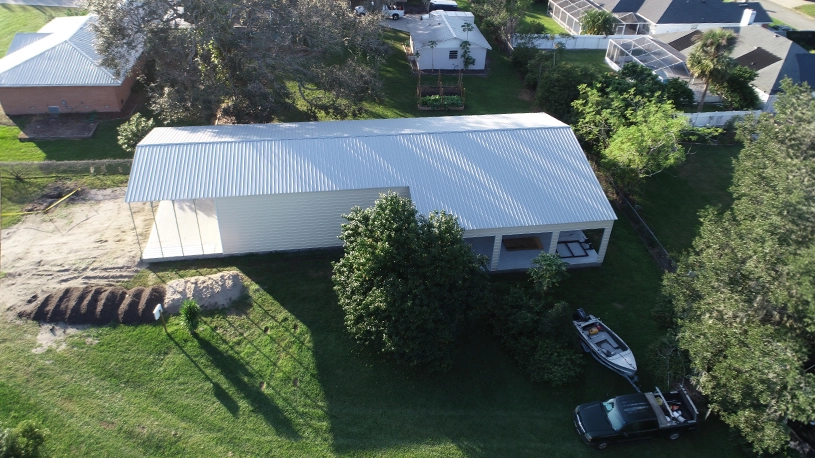 30×100 Florida Commercial Boat Storage Building