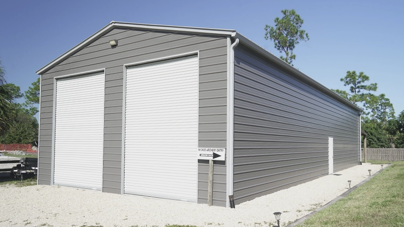 30×70 Florida Boat Storage Metal Building Kit