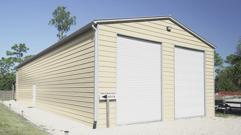 30×70 Commercial Steel Garage Building