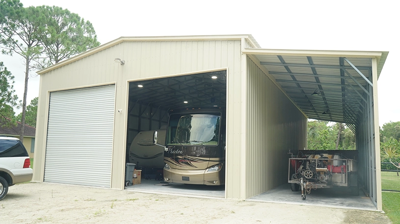 34×50 Metal RV Shelter