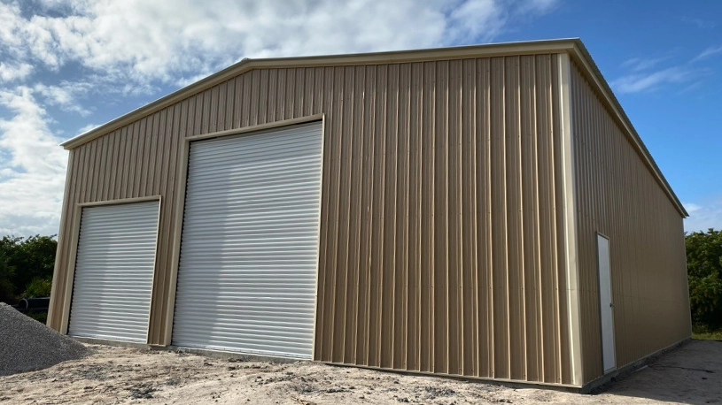 40x60 Florida Steel Workshop Building