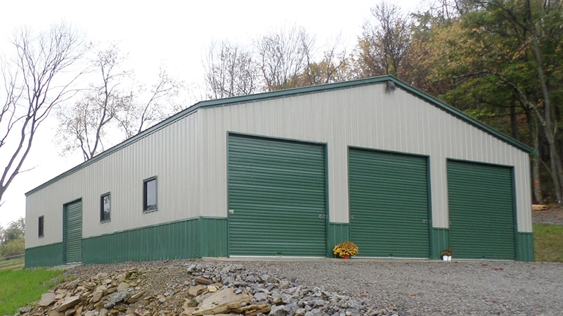 40×60 Steel Garage Building