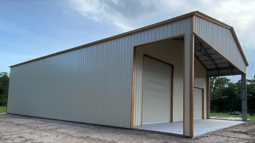 40×70 Combo Metal Buildings