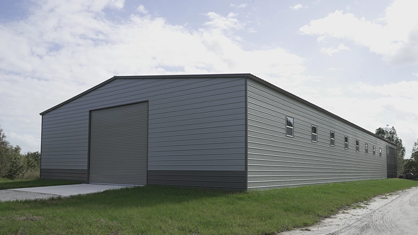 50×140 Florida Commercial Steel Building