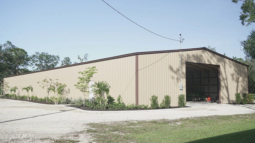 50×150 Florida Commercial Steel Building