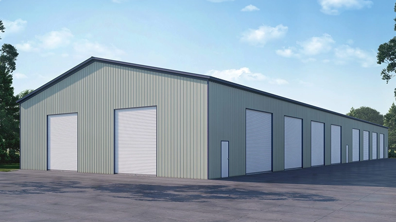 60×200 Florida Warehouse Steel Building