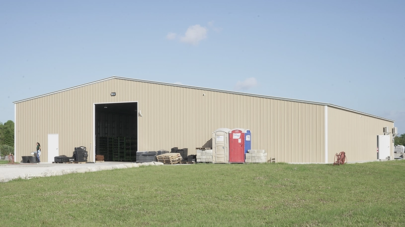 60×80 Florida Commercial Steel Building