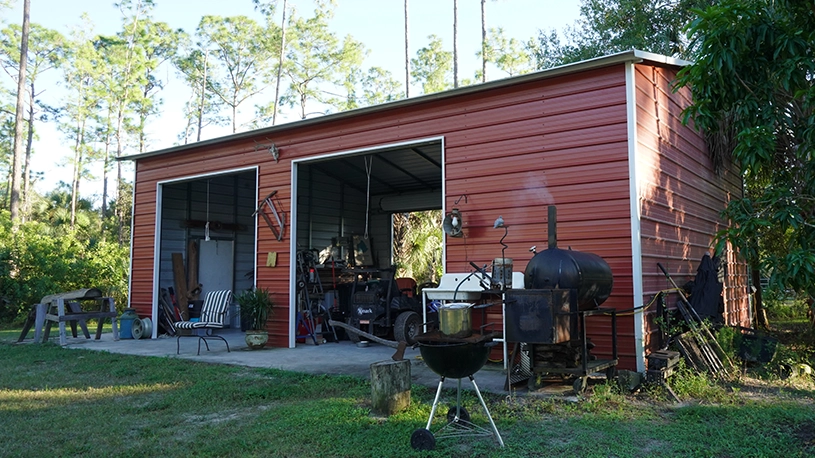 24x36 Metal Garage