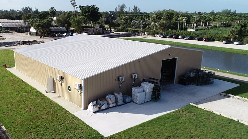 60x80 Commercial Steel Warehouse Building