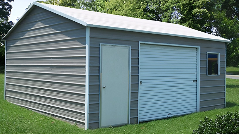 12×18 Steel Garage