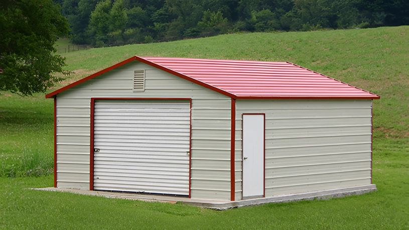 14×20 Steel Garage