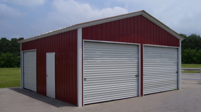 24×25 Steel Garage