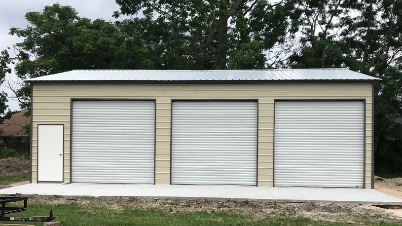 24x45 Steel Garage