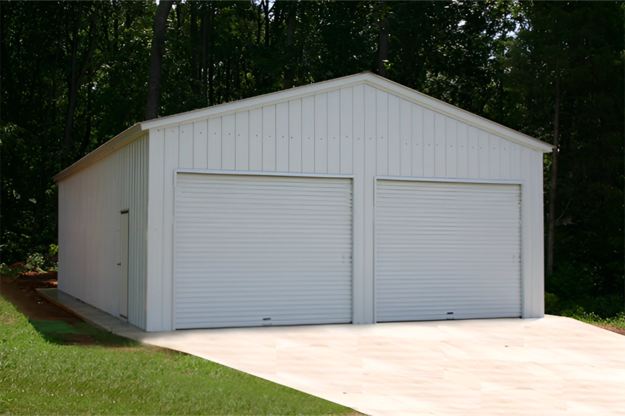 28x30 Two Car Garage