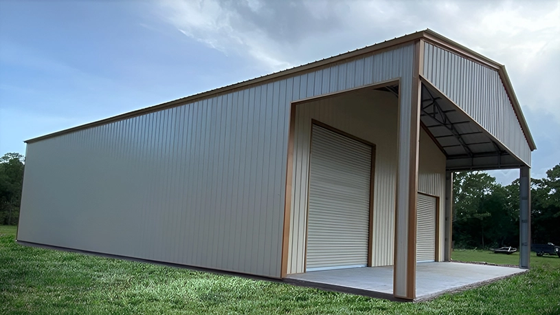 40×70 Combo Metal Buildings